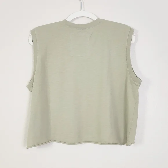 New People Of Leisure Band Tee Rolling Stones Graphic Top Women's Small LA - Picture 6 of 10